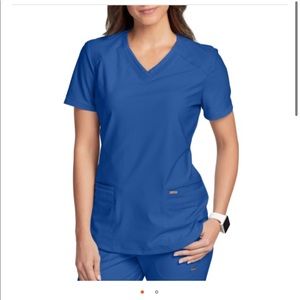 Cherokee FORM uniform scrubs royal blue